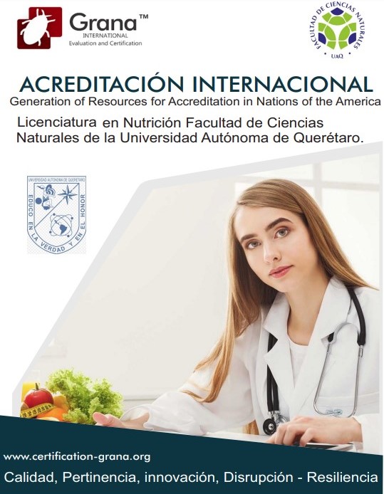 Acreditación Internacional Licenciatura de Nutrición